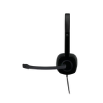 Logitech Auriculares Estéreo con Micrófono H151 Negro
