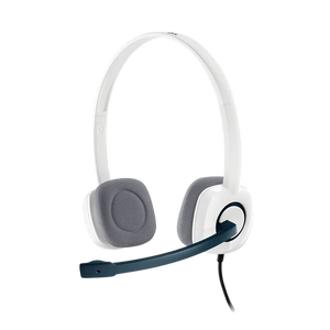 Logitech Auriculares Estéreo con Micrófono H150 Blanco