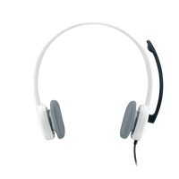 Logitech Auriculares Estéreo con Micrófono H150 Blanco