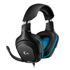 Logitech G432 71 Negro  Azul Gaming  Auricular