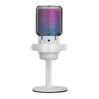 Mars Gaming MMICSE Blanco Micrófono Profesional ARGB 196kHz 24 bits Soporte Antivibración Filtro Pop de Malla Metálica Control de Volumen y Mute Mars Gaming MMICSE Blanco Micrófono Profesional ARGB 196kHz 24 bits Soporte Antivibración Filtro Pop de Malla Metálica Control de Volumen y Mute