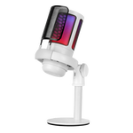 Mars Gaming MMICSE Blanco Micrófono Profesional ARGB 196kHz 24 bits Soporte Antivibración Filtro Pop de Malla Metálica Control de Volumen y Mute Mars Gaming MMICSE Blanco Micrófono Profesional ARGB 196kHz 24 bits Soporte Antivibración Filtro Pop de Malla Metálica Control de Volumen y Mute