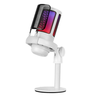 Mars Gaming MMICSE Blanco Micrófono Profesional ARGB 196kHz 24 bits Soporte Antivibración Filtro Pop de Malla Metálica Control de Volumen y Mute Mars Gaming MMICSE Blanco Micrófono Profesional ARGB 196kHz 24 bits Soporte Antivibración Filtro Pop de Malla Metálica Control de Volumen y Mute