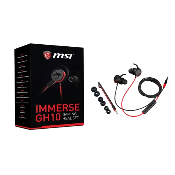 MSI Auriculares Gaming Immerse GH10 MSI Auriculares Gaming Immerse GH10