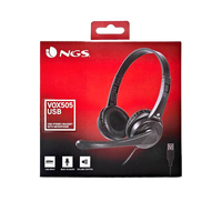 NGS VOX505 USB con Micrófono Black Auricular NGS VOX505 USB con Micrófono Black Auricular