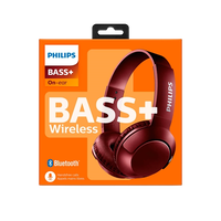 Philips BASS Rojo bluetooth Diadema Micro Auriculares Philips BASS Rojo bluetooth Diadema Micro Auriculares