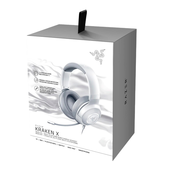 Razer Kraken X 71 Mercury  Auriculares Gaming Multiplataforma Razer Kraken X 71 Mercury  Auriculares Gaming Multiplataforma