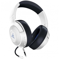 Razer Kraken X Playstation Auriculares Gaming Blancos Conexión 35 mm Razer Kraken X Playstation Auriculares Gaming Blancos Conexión 35 mm