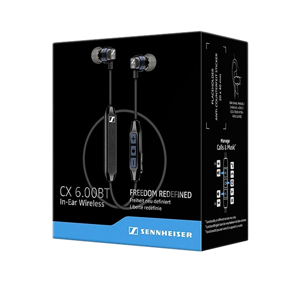 Sennheiser CX 600 BT Negro  Auriculares Sennheiser CX 600 BT Negro  Auriculares