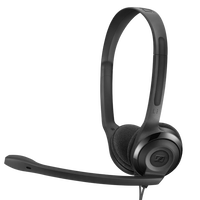 Sennheiser PC 5 CHAT  Auriculares Supraaurales con Micrófono Cancelación de ruido  Jack 35 mm