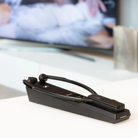 Sennheiser RS 5200  Auriculares inalámbricos RF 24 GHz para TVHiFi alcance hasta 70 m hasta 12 horas Entrada óptica  Jack 35 mm