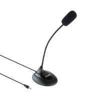 TooQ TQMM-213 Negro 3,5mm- Micrófono Flexible TooQ TQMM-213 Negro 3,5mm- Micrófono Flexible