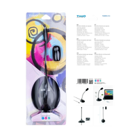 TooQ TQMM213 Negro 35mm Micrófono Flexible