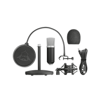 MICRÓFONO USB PROFESIONAL TRUST GAMING GXT252 EM MICRÓFONO USB PROFESIONAL TRUST GAMING GXT252 EM