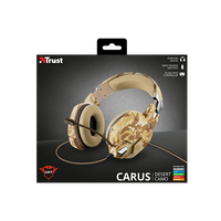 Trust GXT 322D CARUS DESERT  Auricular