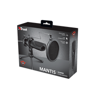 Trust Gaming GXT 232 Mantis Micrófono Condensador con Trípode