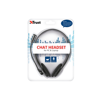 Trust Chat Headset con Micrófono  Auriculares