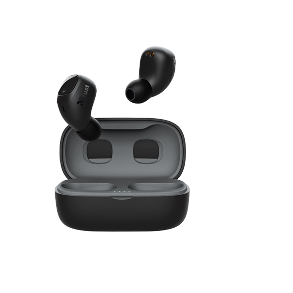 Trust Nika Compact Bluetooth Wireless Negro Auriculares Trust Nika Compact Bluetooth Wireless Negro Auriculares