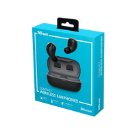 Trust Nika Compact Bluetooth Wireless Negro Auriculares Trust Nika Compact Bluetooth Wireless Negro Auriculares