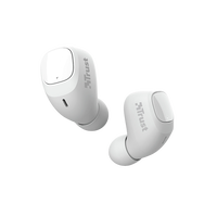 Trust Nika Compact Bluetooth Wireless Blanco  Auriculares