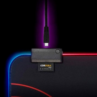 Adata XPG Battleground XL Prime RGB Cordura Negra  Alfombrilla Gaming