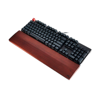 Glorious PC Gaming Wooden Keyboard Wirst Rest Golden Full Glorious PC Gaming Wooden Keyboard Wirst Rest Golden Full