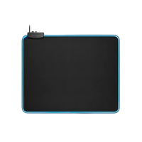Sharkoon 1337 RGB negra  XL Alfombrilla