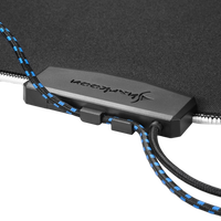 Sharkoon 1337 RGB negra  XL Alfombrilla