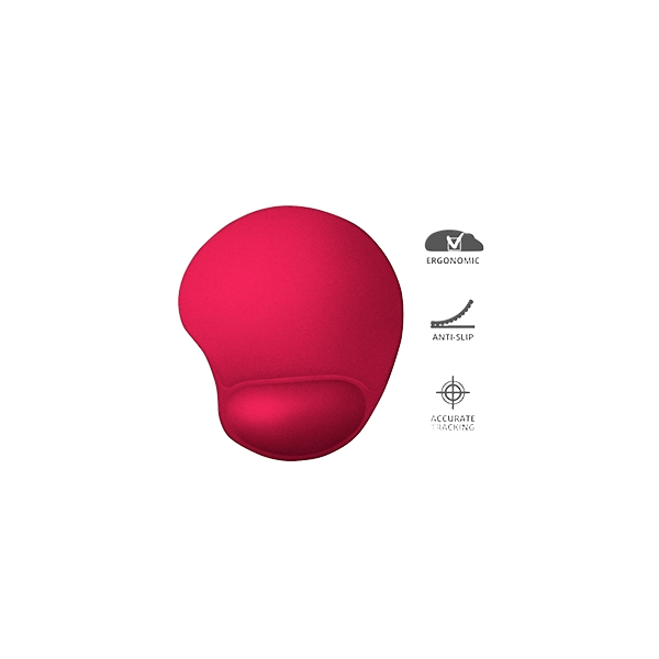 Trust Bigfoot Gel Roja  Alfombrilla Ergonómica Trust Bigfoot Gel Roja  Alfombrilla Ergonómica