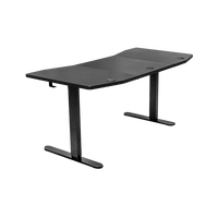 Nitro Concepts D16M Carbon negra roja  Mesa