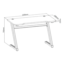 OPLITE Tilt Gaming Desk Blanco Mesa Gaming OPLITE Tilt Gaming Desk Blanco Mesa Gaming