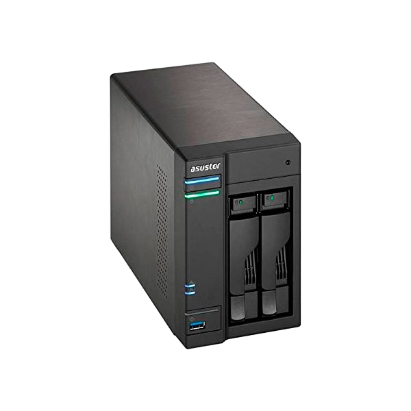 Asustor AS6302T 2 Bahías 2Core 25GHz 2GB DDR3L NAS Asustor AS6302T 2 Bahías 2Core 25GHz 2GB DDR3L NAS