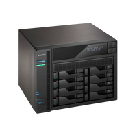 Asustor AS6208T 8 Bahías 4Core 224GHz 4GB DDR3L  NAS