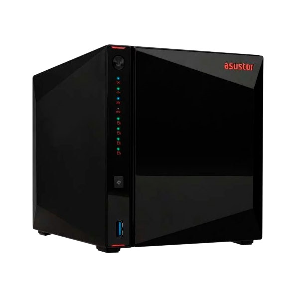 Asustor Nimbustor 4 AS5304T 4 Bahías 4Core 15GHz 4GB  NAS Asustor Nimbustor 4 AS5304T 4 Bahías 4Core 15GHz 4GB  NAS