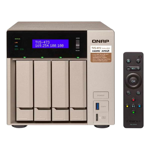 QNAP TVS473 16GB Servidor NAS QNAP TVS473 16GB Servidor NAS