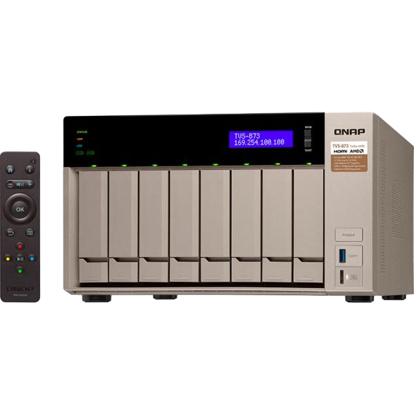 QNAP TVS873 16GB Servidor NAS QNAP TVS873 16GB Servidor NAS