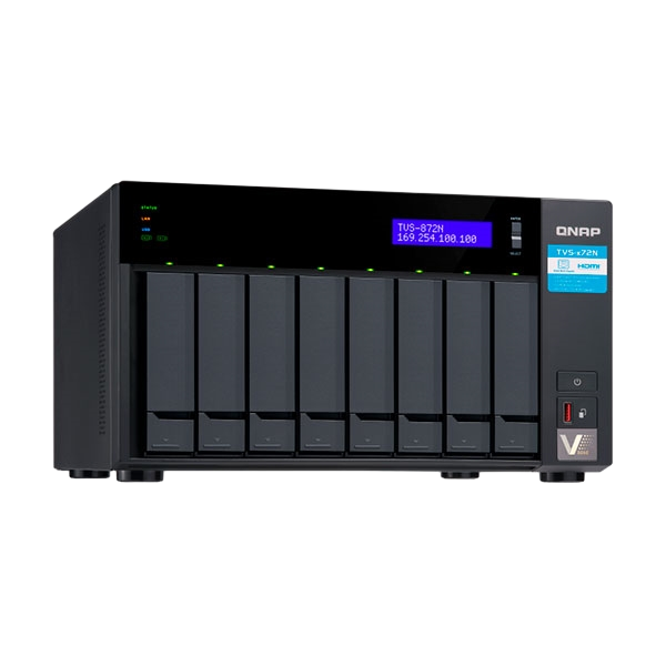 QNAP TVS872Ni38G 8 Bahías Servidor NAS QNAP TVS872Ni38G 8 Bahías Servidor NAS