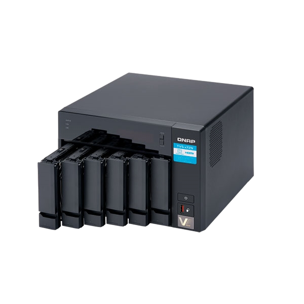 QNAP TVS672NI34G 6 Bahías Servidor NAS QNAP TVS672NI34G 6 Bahías Servidor NAS