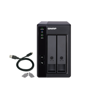 QNAP TR-002 Expansión de 2 bahías USB 3.2 - NAS QNAP TR-002 Expansión de 2 bahías USB 3.2 - NAS