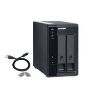 QNAP TR002 Expansión de 2 bahías USB 32 NAS QNAP TR002 Expansión de 2 bahías USB 32 NAS