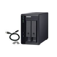 QNAP TR002 Expansión de 2 bahías USB 32 NAS QNAP TR002 Expansión de 2 bahías USB 32 NAS