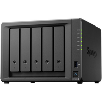 Synology DS1525+ 16GB | DiskStation NAS 5 bahías Ryzen V1500B DDR4 ECC 2×2.5GbE 2×M.2 PCIe NVMe
