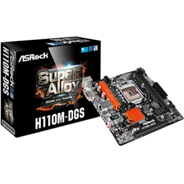 Asrock H110MDGS  Placa Base Asrock H110MDGS  Placa Base