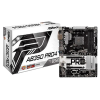 Asrock AM4 AB350 PRO4 - Placa Base