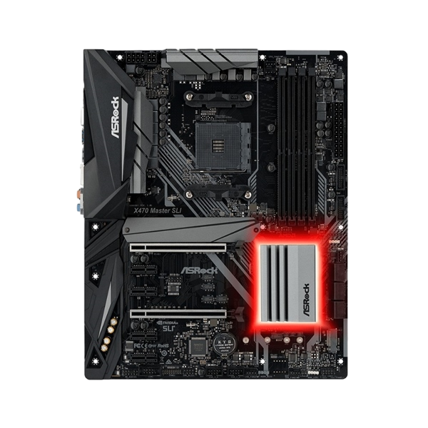ASRock X470 Master SLI  Placa Base ASRock X470 Master SLI  Placa Base