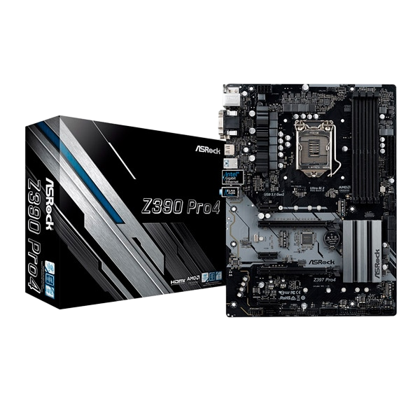 Asrock Z390 PRO4  Placa Base Asrock Z390 PRO4  Placa Base