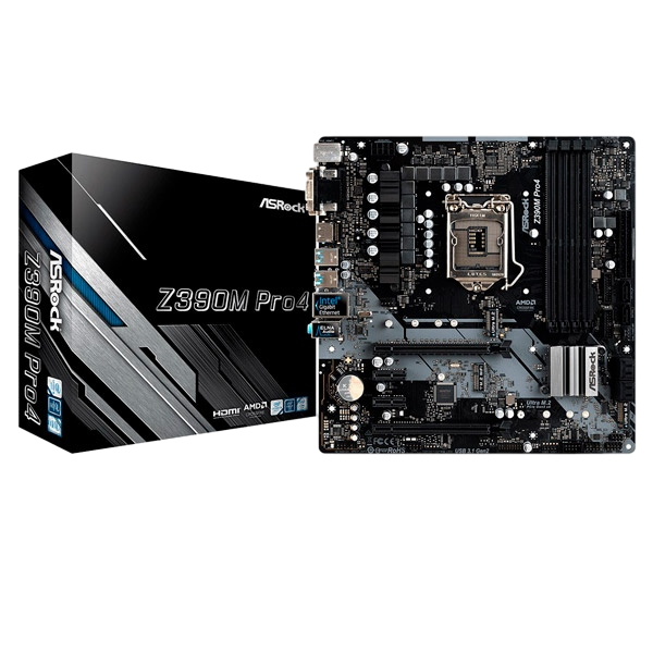 Asrock Z390M PRO4  Placa Base Asrock Z390M PRO4  Placa Base
