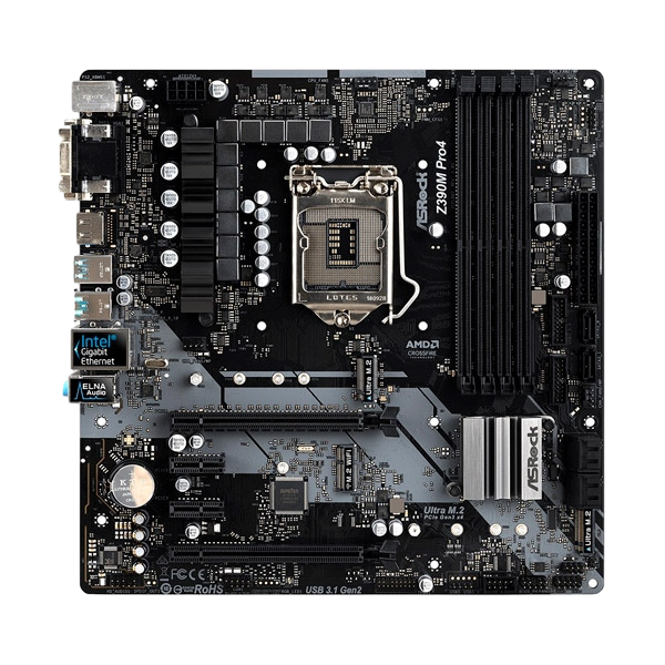 Asrock Z390M PRO4  Placa Base Asrock Z390M PRO4  Placa Base