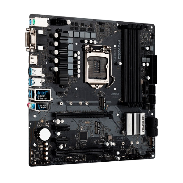 Asrock Z390M PRO4  Placa Base Asrock Z390M PRO4  Placa Base