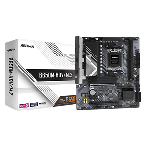 Asrock B650MHDVM2 DDR5 MicroATX Placa Base AM5 Asrock B650MHDVM2 DDR5 MicroATX Placa Base AM5
